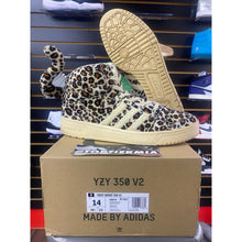 Load image into Gallery viewer, ADIDAS JEREMY SCOTT LEOPARD SZ 12