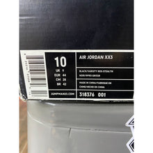 Load image into Gallery viewer, AIR JORDAN 23 BLACK STEALTH SZ 10