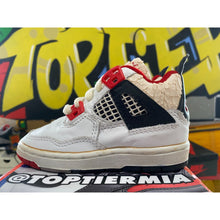 Load image into Gallery viewer, sky jordan 4 fire red 1989 sz 9.5c BRAND NEW