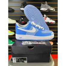 Load image into Gallery viewer, AIR FORCE 1 '07 LV8 PSYCHIC BLUE PATENT SZ 9.5 BRAND NEW