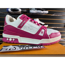 Load image into Gallery viewer, LOUIS VUITTON TRAINERS FUCHSIA PINK SZ 7UK / 8M