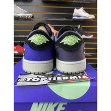 Load image into Gallery viewer, AIR JORDAN 1 LOW X ZION WILLIAMSON VOODOO ALTERNATE SZ 10 BRAND NEW