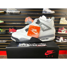 Load image into Gallery viewer, AIR JORDAN 4 WHITE CEMENT SZ 10.5 BRAND NEW