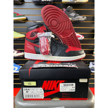 Load image into Gallery viewer, AIR JORDAN 1 HIGH BRED BANNED SZ 8.5