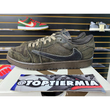 Load image into Gallery viewer, AIR JORDAN 1 LOW TRAVIS SCOTT VELVET BROWL (PS) SZ 2.5y