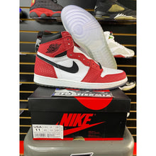 Load image into Gallery viewer, AIR JORDAN 1 HIGH OG SPIDER-MAN ORIGIN STORY 2018 SZ 11