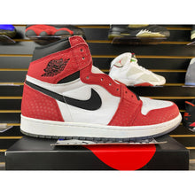 Load image into Gallery viewer, AIR JORDAN 1 HIGH OG SPIDER-MAN ORIGIN STORY 2018 SZ 11