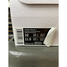 Load image into Gallery viewer, ZOOM FREAK 1 BLACK IRIDESCENT SZ 10
