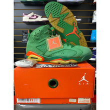 Load image into Gallery viewer, AIR JORDAN 6 GATORADE GREEN SZ 11