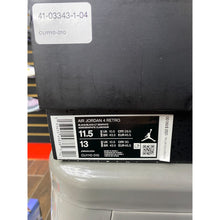Load image into Gallery viewer, AIR JORDAN 4 BLACK CAT SZ 11.5