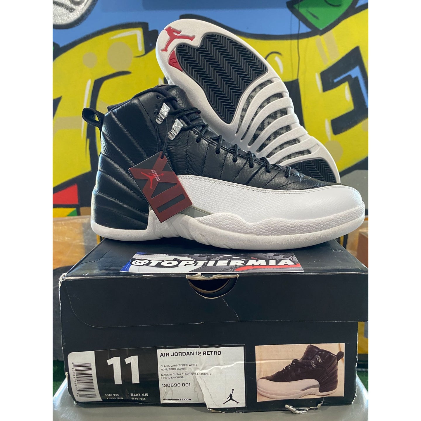 air jordan 12 playoff 2012 sz 11