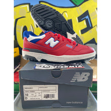 Load image into Gallery viewer, new balance 550 red blue 2021 sz 10 BRAND NEW
