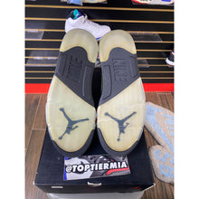 Load image into Gallery viewer, AIR JORDAN 5 BLACK METALLIC SZ 10.5
