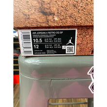 Load image into Gallery viewer, AIR JORDAN 4 NIGEL SYLVESTER BRICK BY BRICK SZ 10.5
