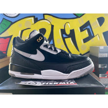 Load image into Gallery viewer, air jordan 3 tinker hatfield black cement sz 10.5
