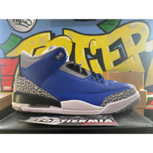 Load image into Gallery viewer, air jordan 3 varsity royal cement 2020 sz 10.5 BRAND NEW
