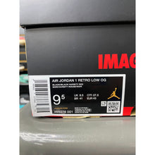 Load image into Gallery viewer, AIR JORDAN 1 LOW OG BANNED SZ 9.5 BRAND NEW

