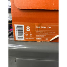 Load image into Gallery viewer, NIKE DUNK LOW LIGHT STONE MESA ORANGE SZ 8 BRAND NEW
