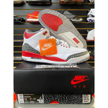 Load image into Gallery viewer, air jordan 3 fire red 2022 sz 11
