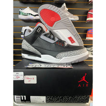 Load image into Gallery viewer, AIR JORDAN 3 BLACK CEMENT 2018 BRAND NEW
