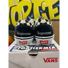 Load image into Gallery viewer, vans old skool supreme swarovski black 2022 sz 11 BRAND NEW
