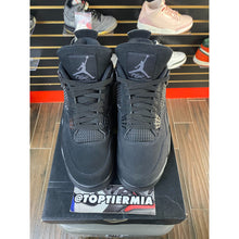 Load image into Gallery viewer, AIR JORDAN 4 BLACK CAT SIZE 12 2020
