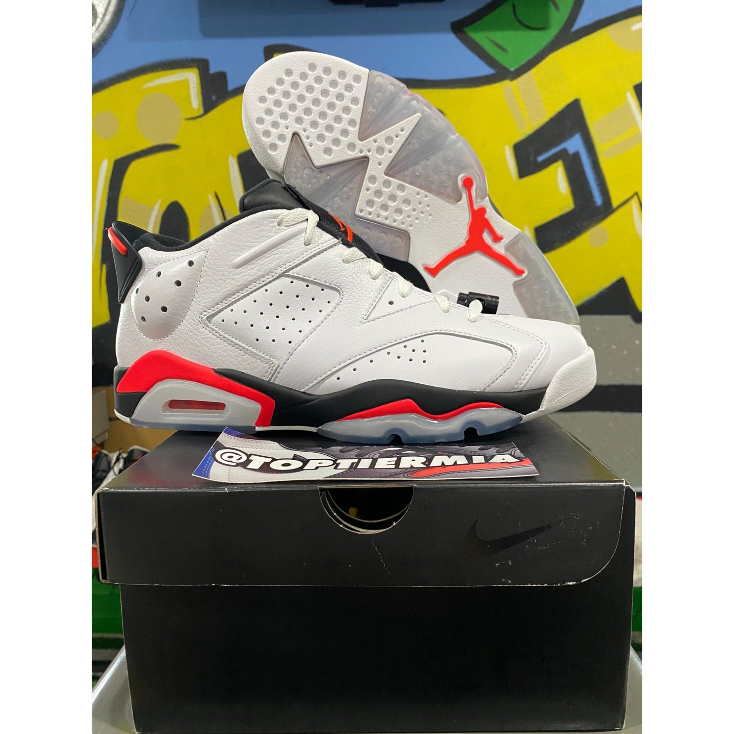 air jordan 6 low white infrared 2015 sz 10.5 BRAND NEW