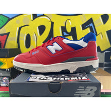 Load image into Gallery viewer, new balance 550 red blue 2021 sz 10 BRAND NEW
