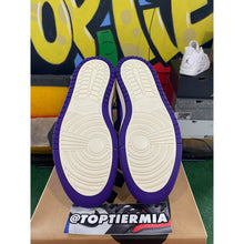 Load image into Gallery viewer, AIR JORDAN 1 HIGH ZOOM AIR CMFT PURPLE PATENT SZ 9
