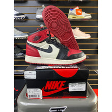 Load image into Gallery viewer, AIR JORDAN 1 HIGH BRED TOE (GS) SZ 6 2018
