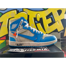 Load image into Gallery viewer, air jordan 1 high og off-white unc 2018 sz 5
