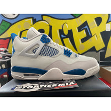 Load image into Gallery viewer, air jordan 4 military blue 2024 sz 10.5 BRAND NEW
