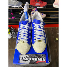 Load image into Gallery viewer, ADIDAS SUPERSTAR VINTAGE BAPE BLUE WHITE SZ 8

