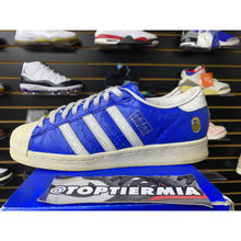 Load image into Gallery viewer, ADIDAS SUPERSTAR VINTAGE BAPE BLUE WHITE SZ 8
