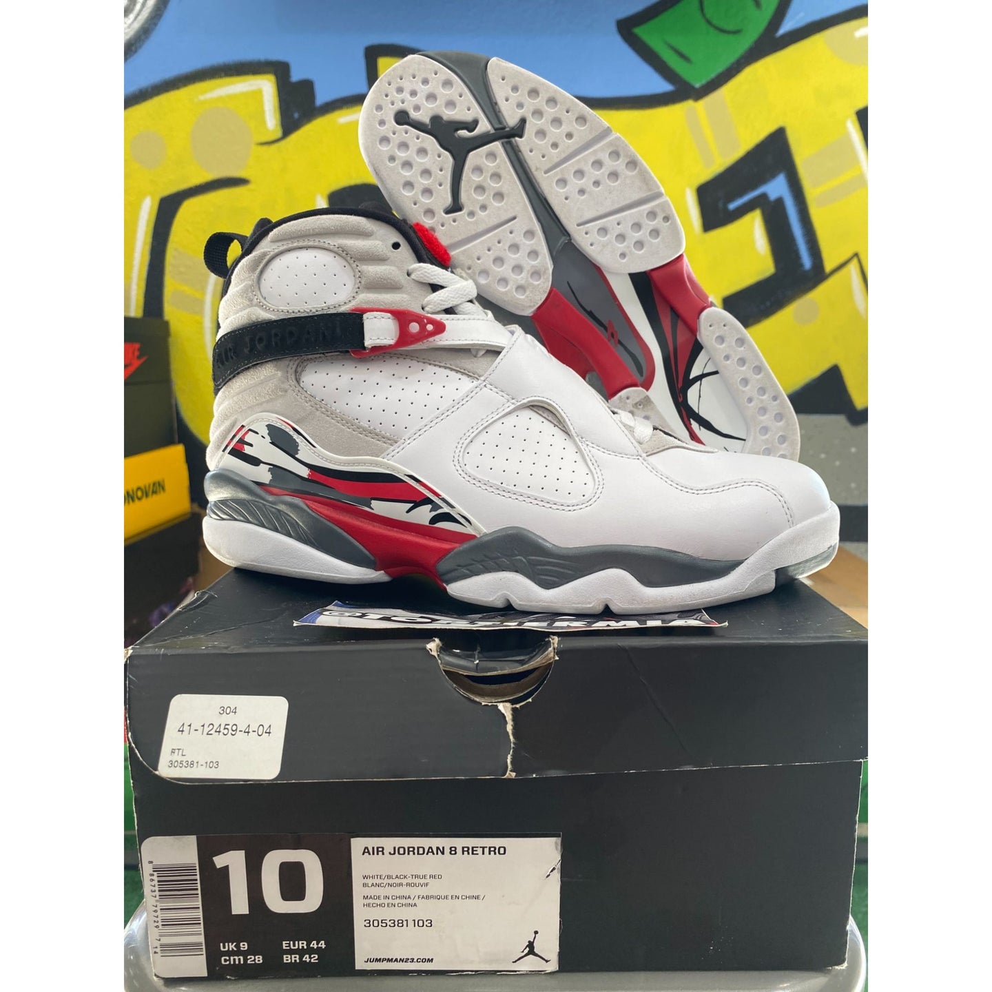 air jordan 8 bugs bunny 2013 sz 10