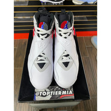 Load image into Gallery viewer, AIR JORDAN 8 WHITE TRUE RED BUGS BUNNY SZ 12 2013 BRAND NEW
