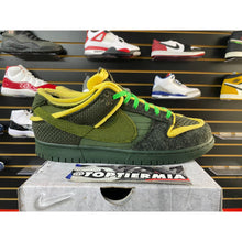Load image into Gallery viewer, NIKE DUNK LOW X CPFM SWAMP SPONGE PACK SEQUOIA SZ 11
