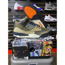 Load image into Gallery viewer, air jordan 3 patchwork camo sz 9.5
