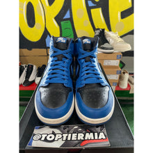 Load image into Gallery viewer, air jordan 1 high dark marina blue 2022 sz 10
