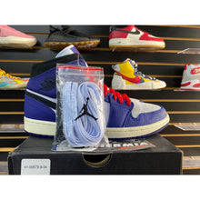Load image into Gallery viewer, AIR JORDAN 1 MID SE DEEP ROYAL BLACK SZ 11
