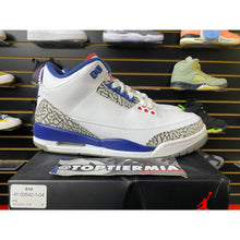 Load image into Gallery viewer, AIR JORDAN 3 TRUE BLUE SZ 8

