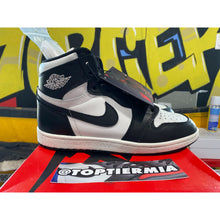 Load image into Gallery viewer, air jordan 1 high 85 black white 2023 sz 8
