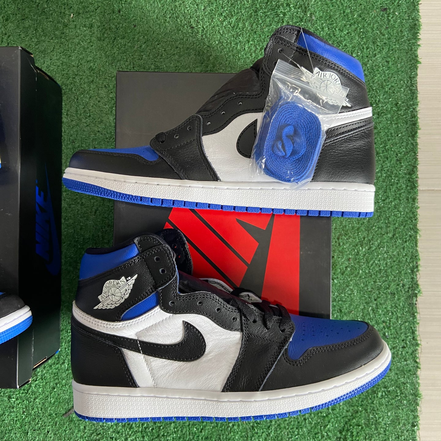 air jordan 1 high og royal toe 2020 sz 9