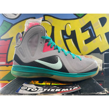 Load image into Gallery viewer, lebron 9 elite ps south beach 2012 sz 10.5 BRAND NEW
