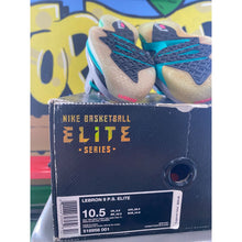 Load image into Gallery viewer, lebron 9 elite ps south beach 2012 sz 10.5 BRAND NEW

