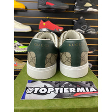 Load image into Gallery viewer, GUCCI ACE CRYSTAL CANVAS BEIGE SZ 9UK/9.5 US
