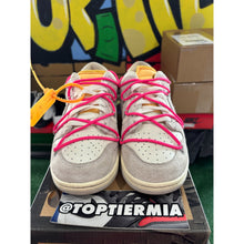 Load image into Gallery viewer, nike dunk low off-white lot 17 2021 sz 8.5
