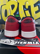 Load image into Gallery viewer, air jordan 1 low gs black toe 2023 sz 6.5
