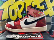 Load image into Gallery viewer, air jordan 1 high gs across the spider-verse 2023 sz 6
