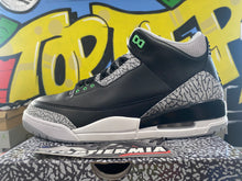 Load image into Gallery viewer, air jordan 3 green glow 2023 sz 12
